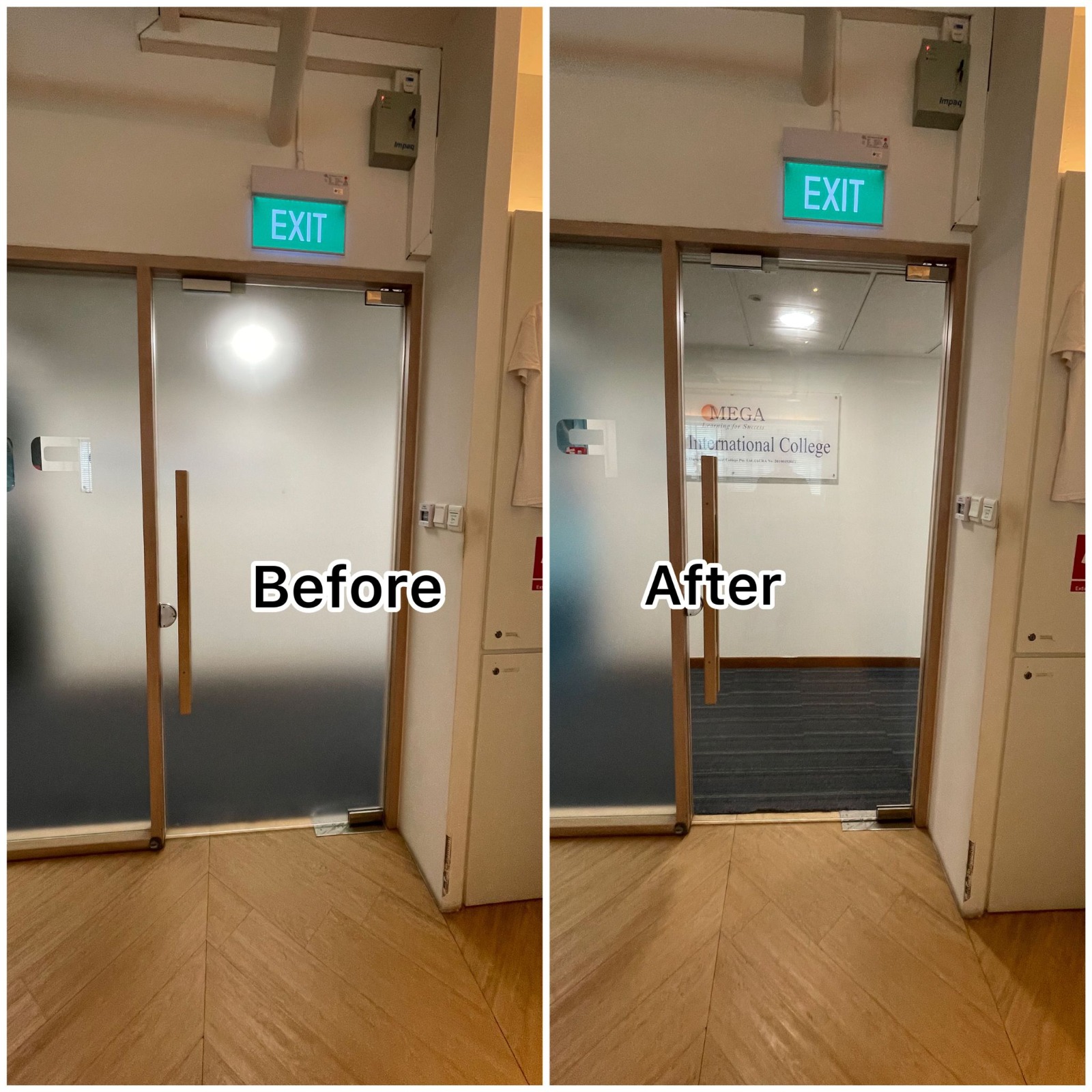 Top Glass Door Repair Services in Singapore by Tasfia Engineering & Construction